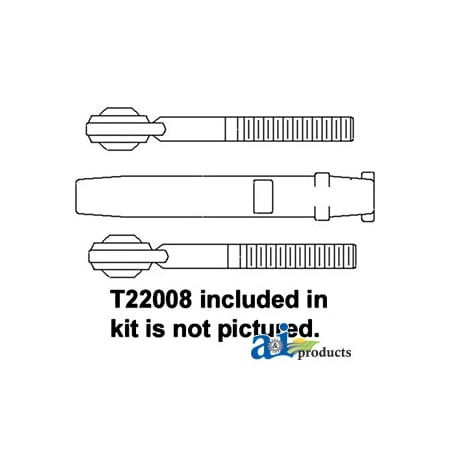 A & I Products Center Link Assembly 27" x2.5" x2.5" A-AT20863